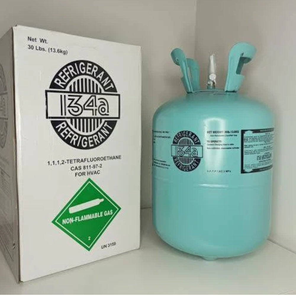 R134A Refrigerant 30 lbs Freon Gas Cylinder - Brand New Factory Sealed