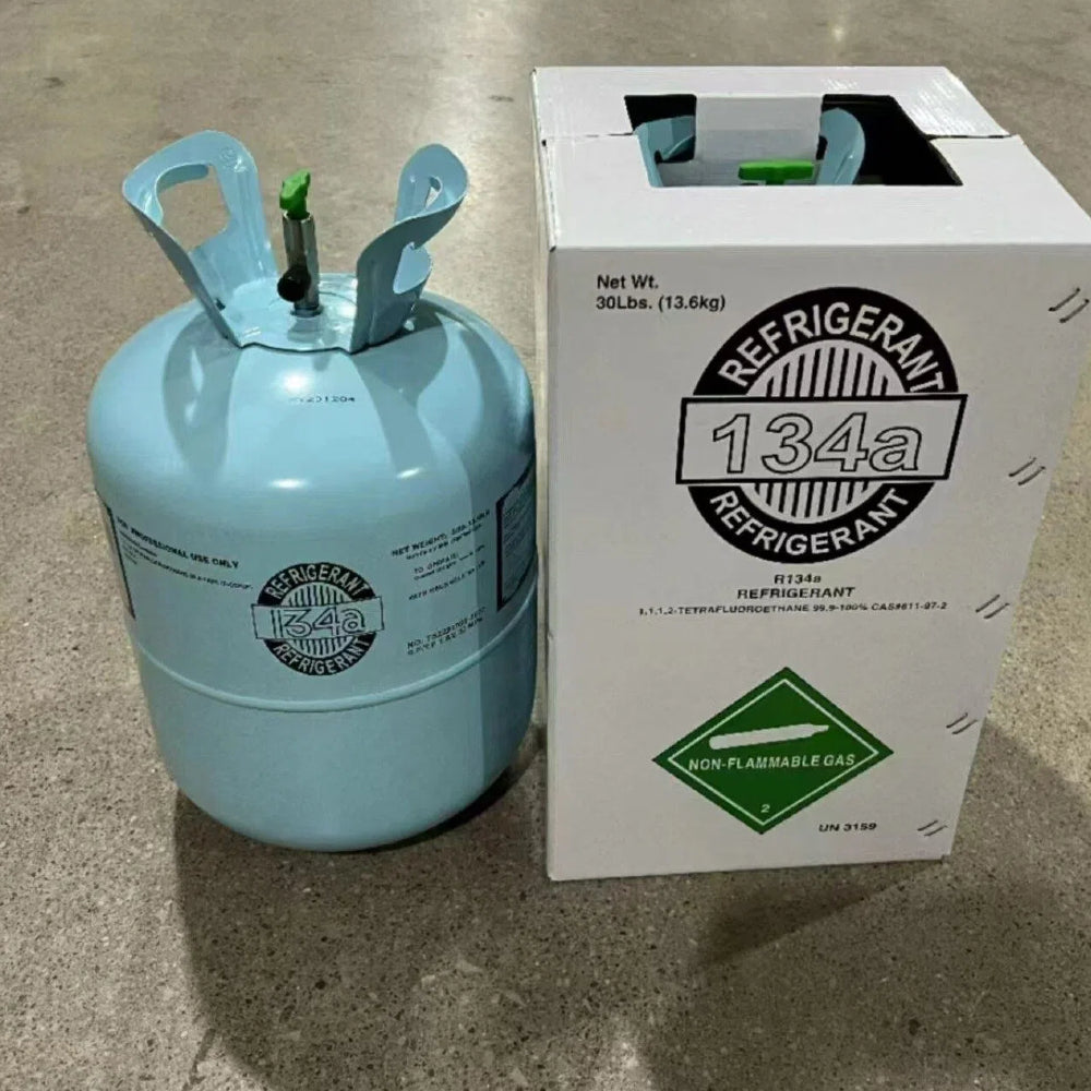 R134A Refrigerant 30 lbs Freon Gas Cylinder - Brand New Factory Sealed