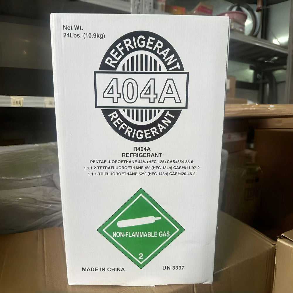 R404A Refrigerant 24 lbs Freon Gas Cylinder - Brand New Factory Sealed
