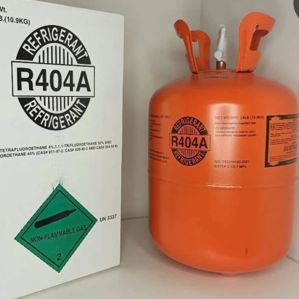 R404A Refrigerant 24 lbs Freon Gas Cylinder - Brand New Factory Sealed