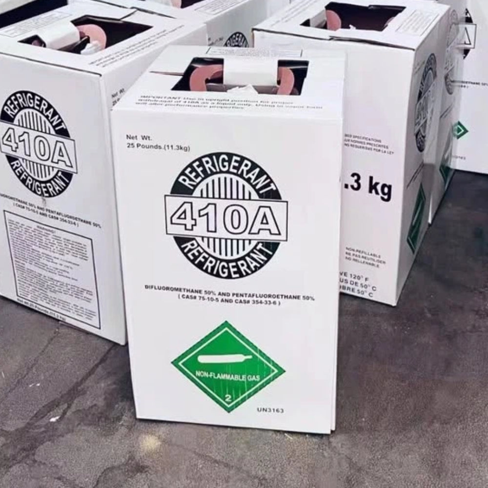 R410A Refrigerant 25 lbs Freon Gas Cylinder - Brand New Factory Sealed