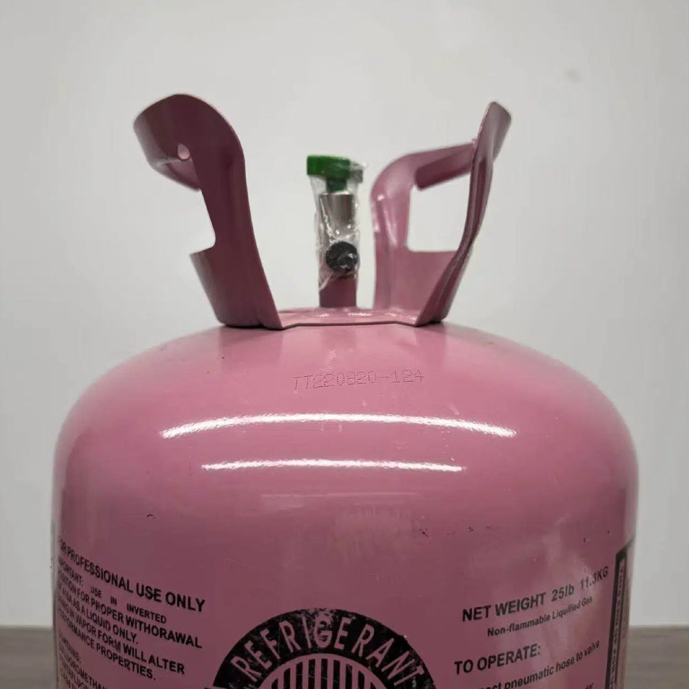 R410A Refrigerant 25 lbs Freon Gas Cylinder - Brand New Factory Sealed