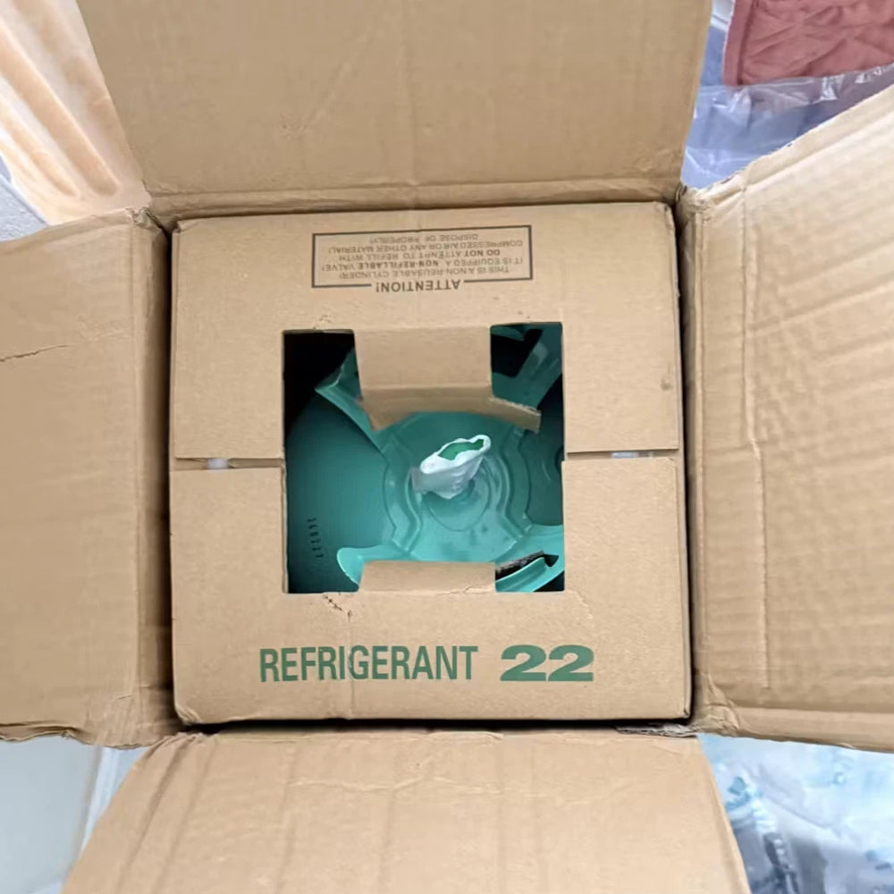 R22 Refrigerant 30 lbs Freon Gas Cylinder - Brand New Factory Sealed