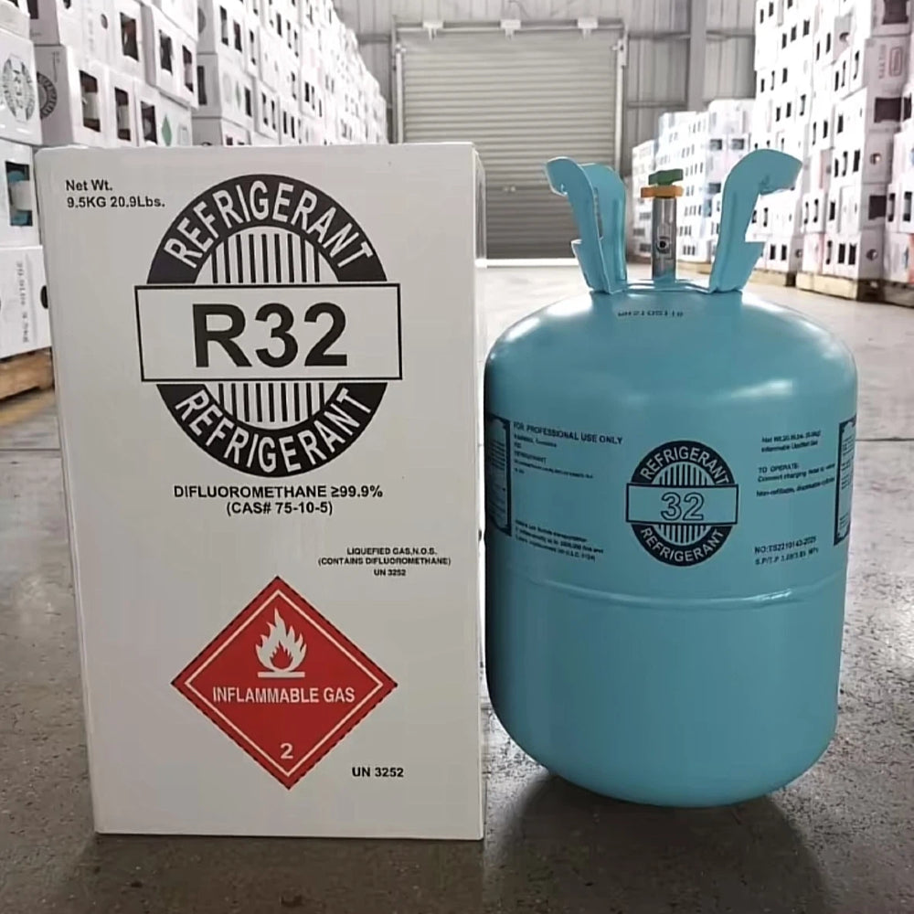 R32 Refrigerant 20 lbs Freon Gas Cylinder - Brand New Factory Sealed